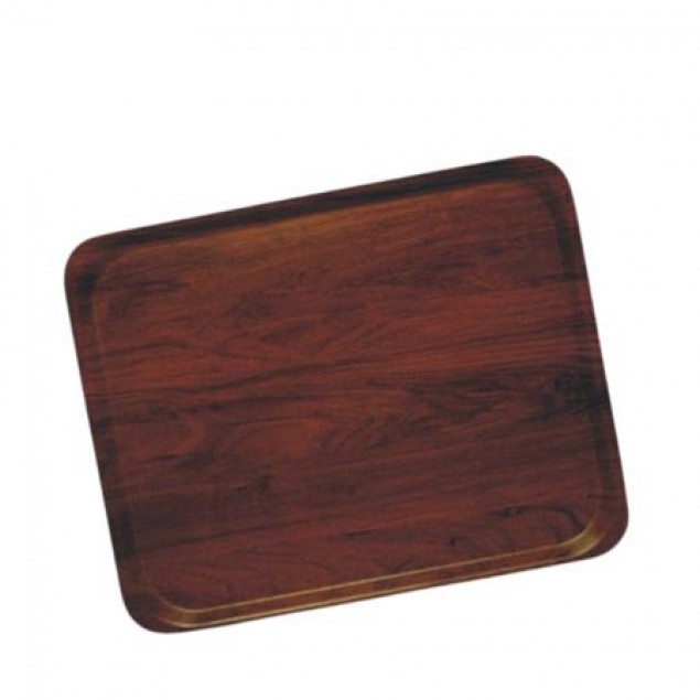 A703 - Capri Rectangular Walnut tray 46x36cm